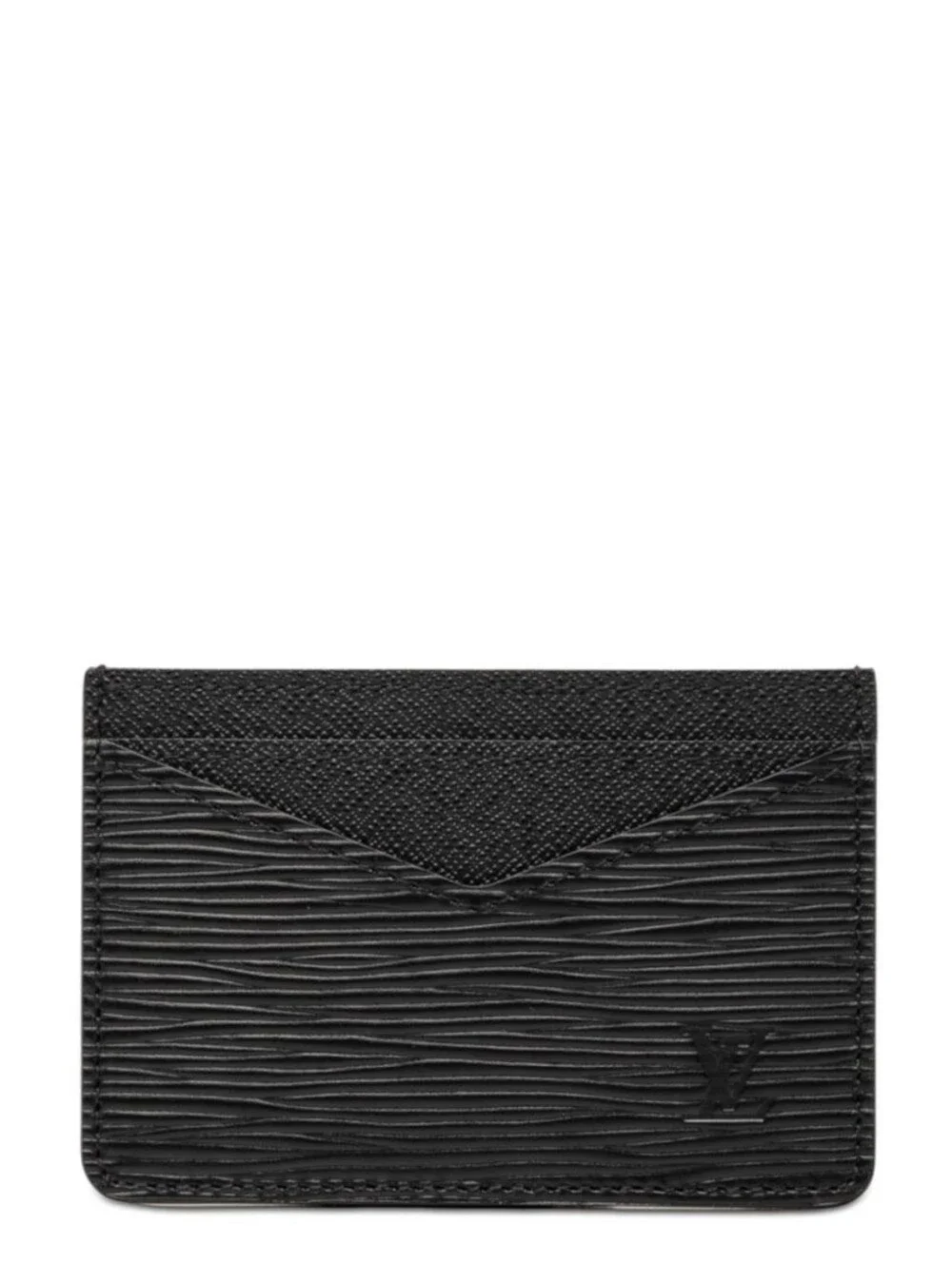 Brand NEW! LV Louis Vuitton Neo Card Holder Case Compact Epi Leather Black W/COA